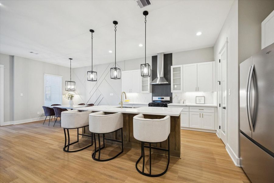 Furnished interior view inside a new home in , Houston (Image 14).