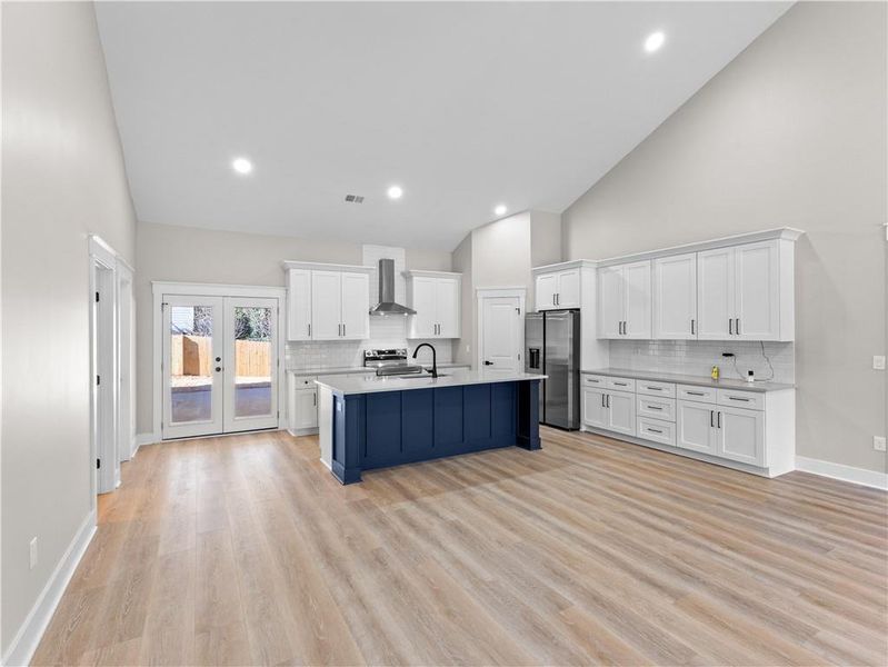 Furnished interior view inside a new home in , Douglasville (Image 12).