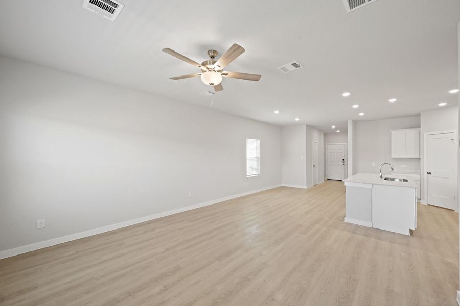 Spacious, unfurnished interior of a new home in Northpark South, Porter (Image 24). Spacious, unfurnished interior of a new home in Northpark South, Porter (Image 24).