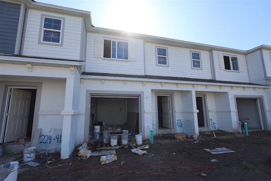 In-progress construction of a new home in Tyson Ranch, Orlando, FL (Image 7).