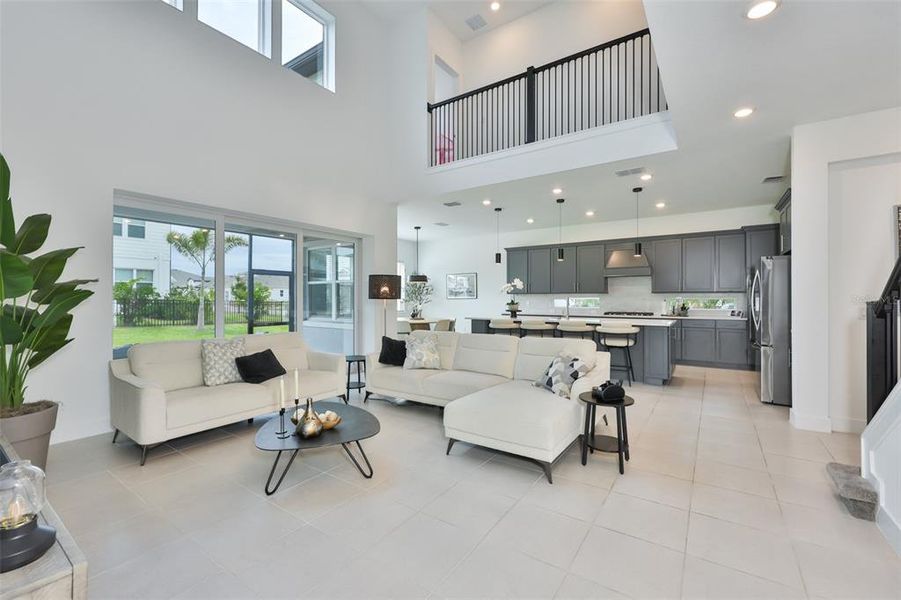 Furnished interior view inside a new home in , Apollo Beach (Image 5).