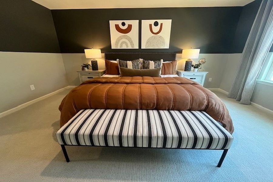 Furnished interior view inside a new home in Bridgepoint, Chapel Hill (Image 6).