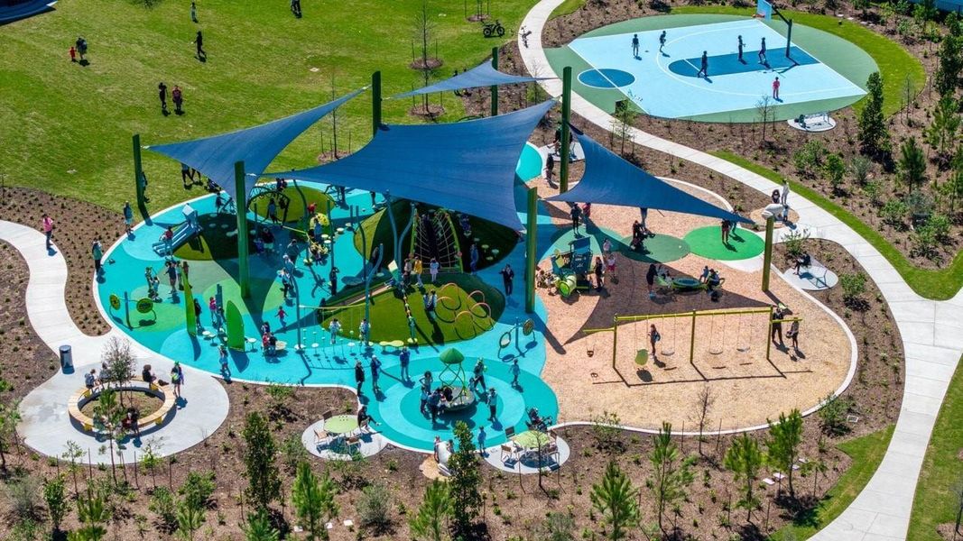 Community amenities in Bridgeland, Cypress (Image 5). Community amenities in Bridgeland, Cypress (Image 5).
