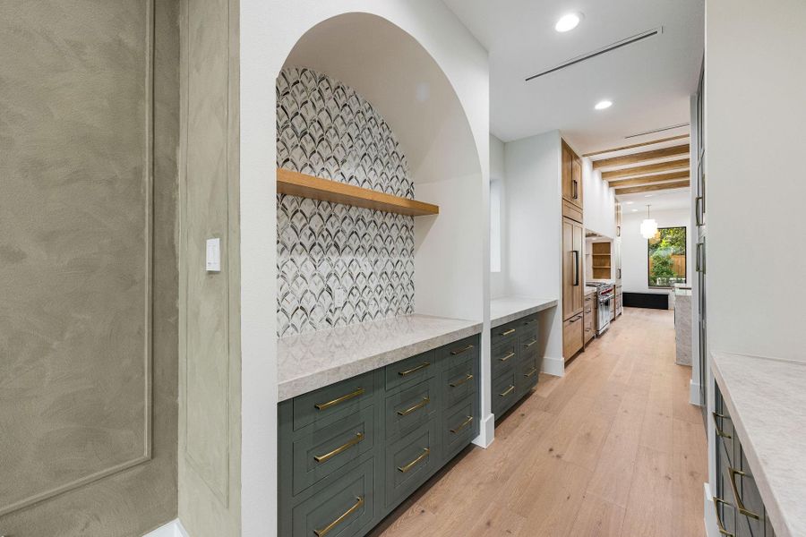 Furnished interior view inside a new home in , Houston (Image 11).