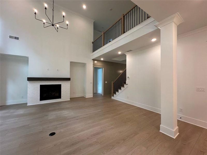 Spacious, unfurnished interior of a new home in Lanesborough, Marietta (Image 9). Spacious, unfurnished interior of a new home in Lanesborough, Marietta (Image 9).