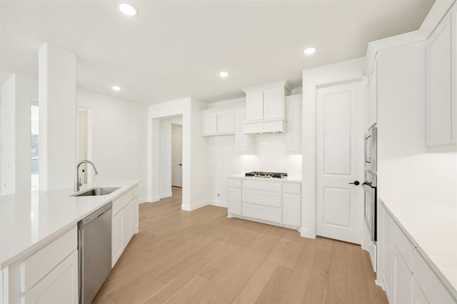 Furnished interior view inside a new home in Painted Tree, McKinney (Image 9).