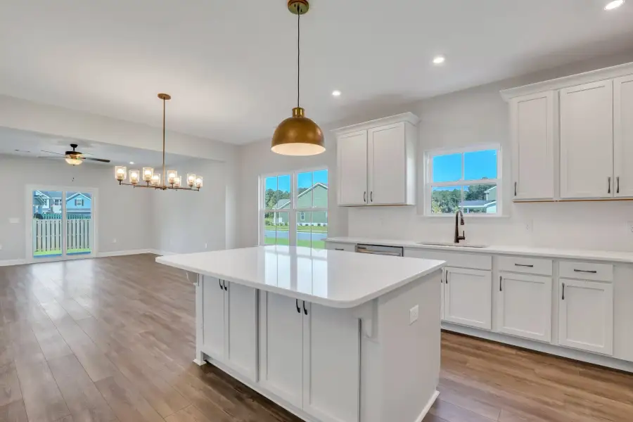 Sherwood – Kitchen Island and Window Above Sink