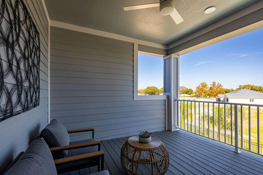 Furnished interior view inside a new home in Ravencliffe, Oviedo (Image 24).