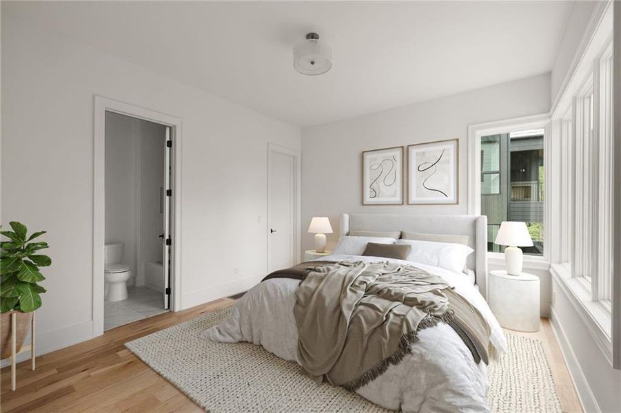 Furnished interior view inside a new home in , Chattahoochee Hills (Image 12).