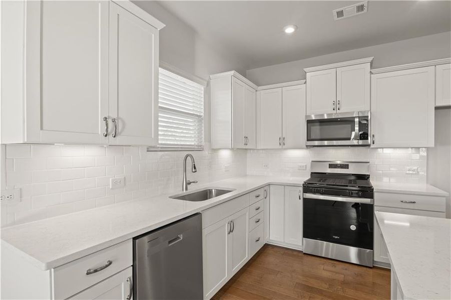 Furnished interior view inside a new home in Enclave at Parkway Village, Fairburn (Image 9).