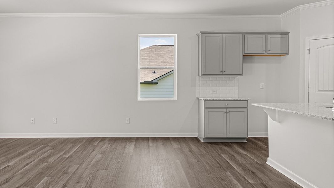 Representative unfurnished interior of a home built from the CALI by D.R. Horton in Lost Creek, Dallas (Image 14).
