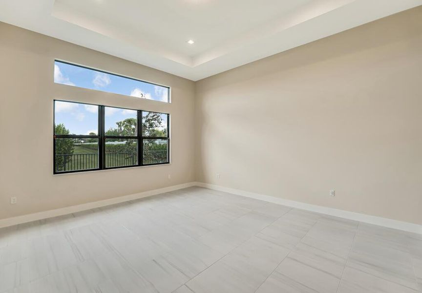 Furnished interior view inside a new home in Apex at Avenir, Palm Beach Gardens (Image 5). Furnished interior view inside a new home in Apex at Avenir, Palm Beach Gardens (Image 5).