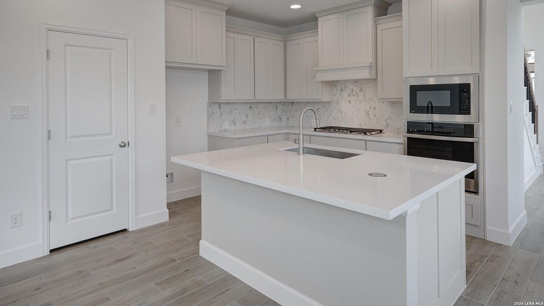 Furnished interior view inside a new home in Ladera, San Antonio (Image 7).