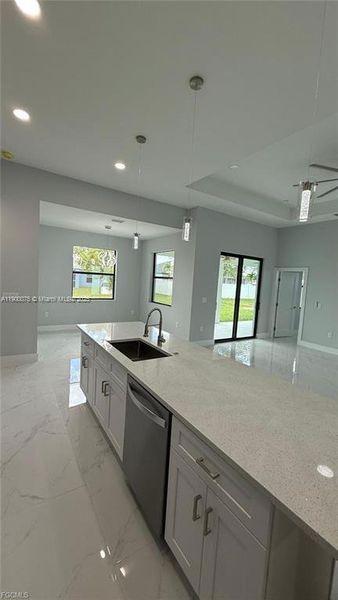 Furnished interior view inside a new home in , Cape Coral (Image 4).