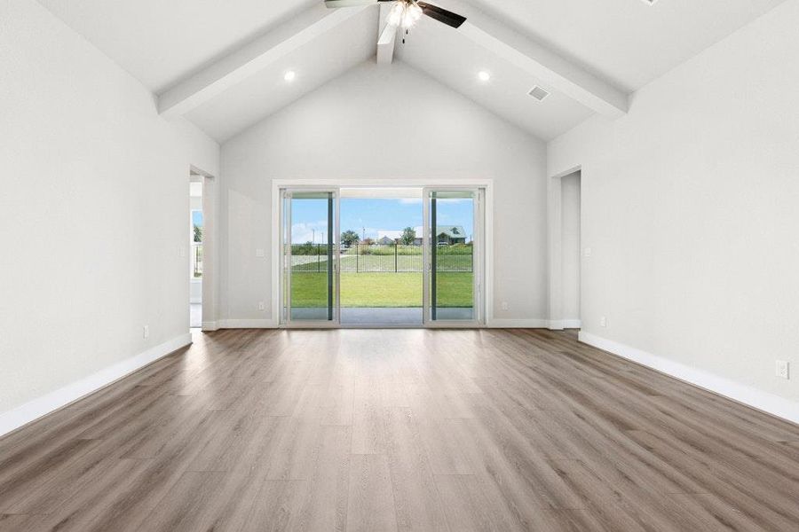 Spacious, unfurnished interior of a new home in University Heights, Round Rock (Image 19). Spacious, unfurnished interior of a new home in University Heights, Round Rock (Image 19).
