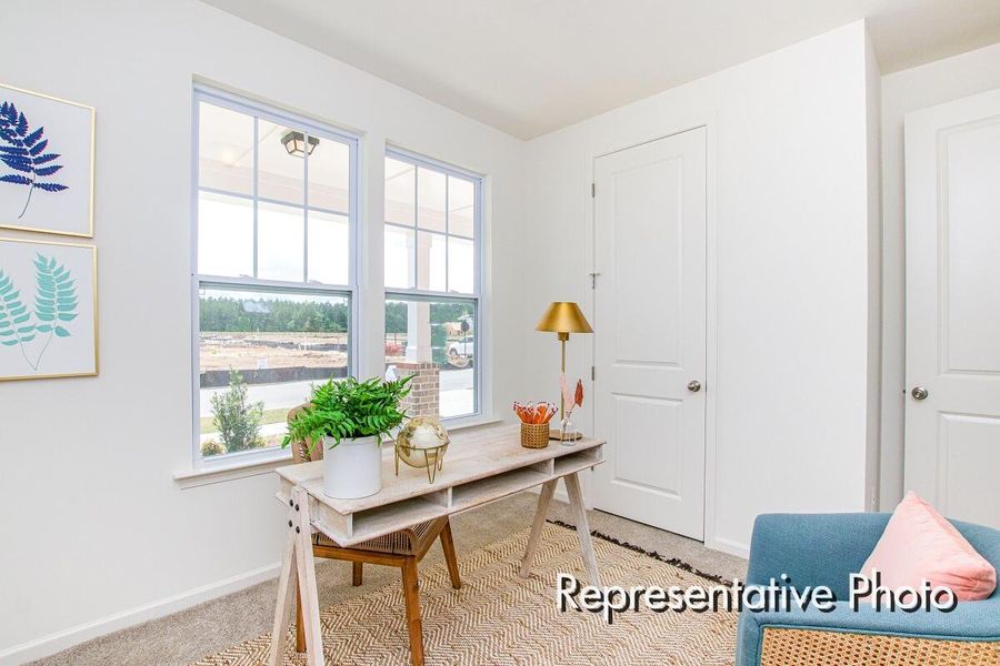 Furnished interior view inside a new home in , Ravenel (Image 26).