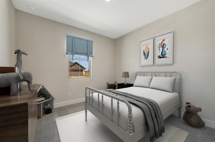 Furnished interior view inside a new home in Elevon, Lavon (Image 11).