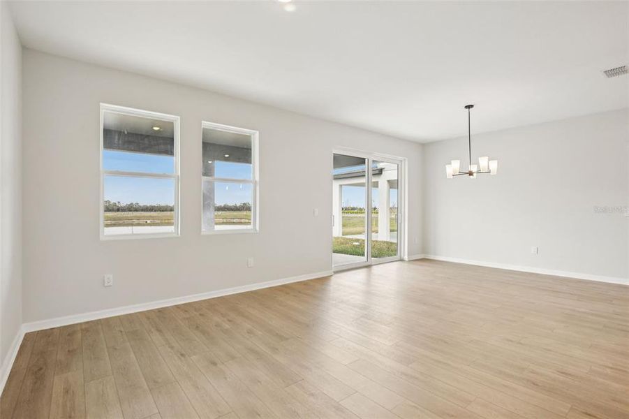 Spacious, unfurnished interior of a new home in Oakfield Trails, Parrish (Image 21).