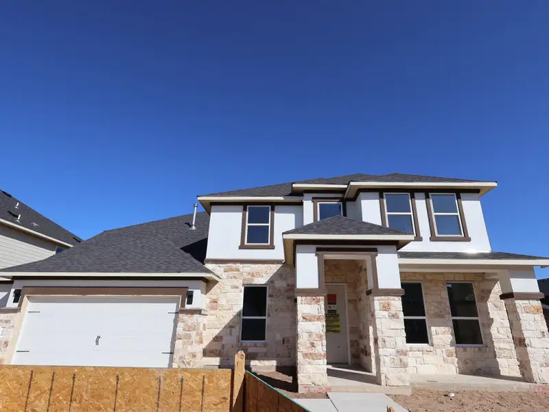 In-progress construction of a new home in Barksdale, Leander, TX (Image 9). In-progress construction of a new home in Barksdale, Leander, TX (Image 9).