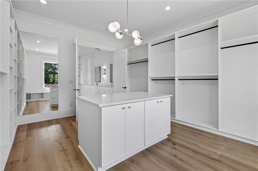 Furnished interior view inside a new home in , Dacula (Image 16).