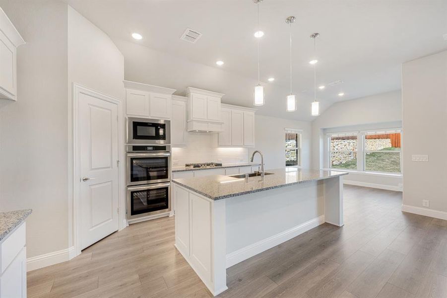 Furnished interior view inside a new home in The Lakes at Parks of Aledo, Aledo (Image 11).