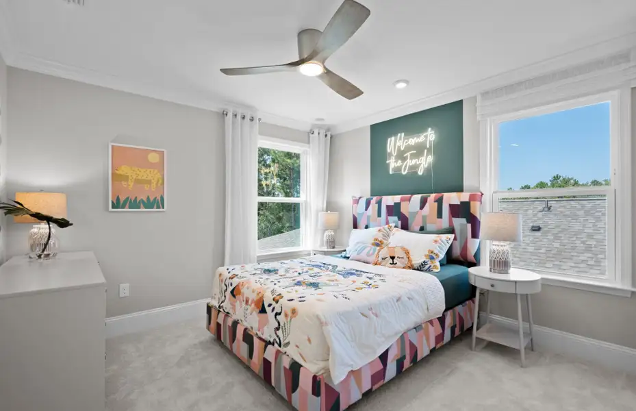 Furnished interior view inside a new home in Del Webb Wilmington at Mallory Creek, Leland (Image 6).