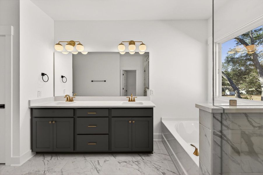 Furnished interior view inside a new home in Indigo Place, North Charleston (Image 11).