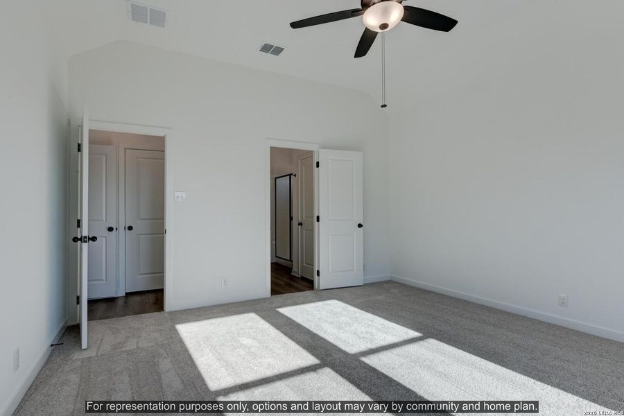 Spacious, unfurnished interior of a new home in Cordova Trails, Seguin (Image 15).