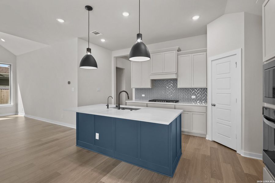 Furnished interior view inside a new home in Stillwater Ranch, San Antonio (Image 12).