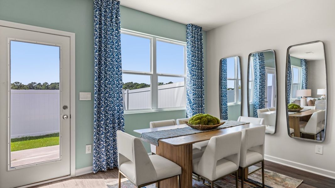 Representative furnished interior of a home built from the Tatum by D.R. Horton in Rushing Waters Townhomes, North Augusta (Image 9).