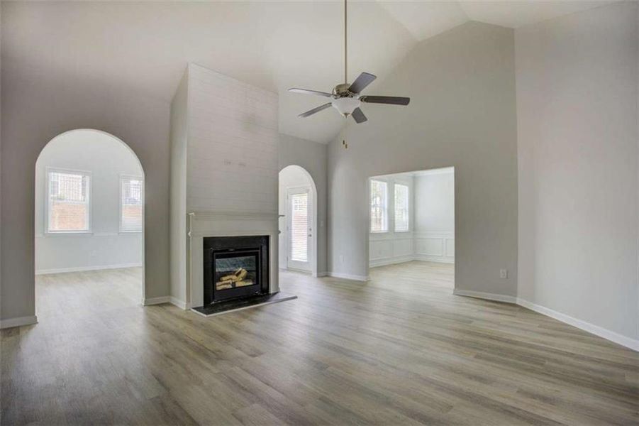 Spacious, unfurnished interior of a new home in , Social Circle (Image 18).