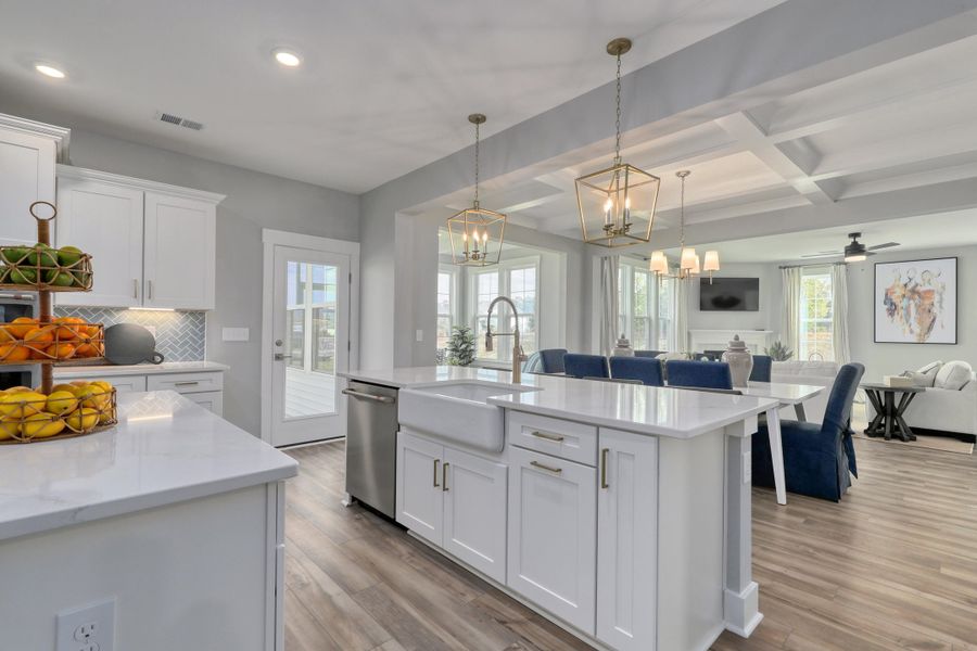 Furnished interior view inside a new home in , Summerville (Image 18).