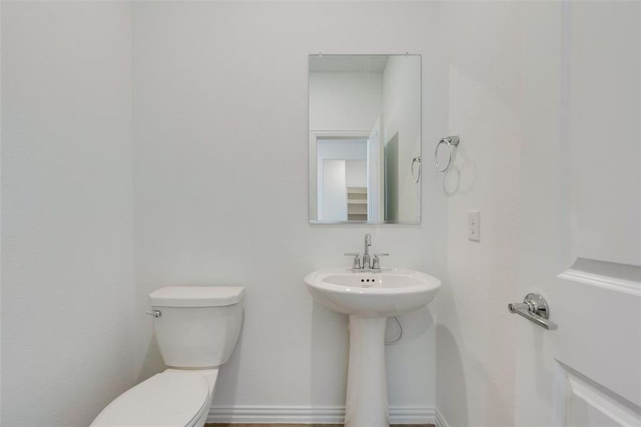 Bathroom with toilet