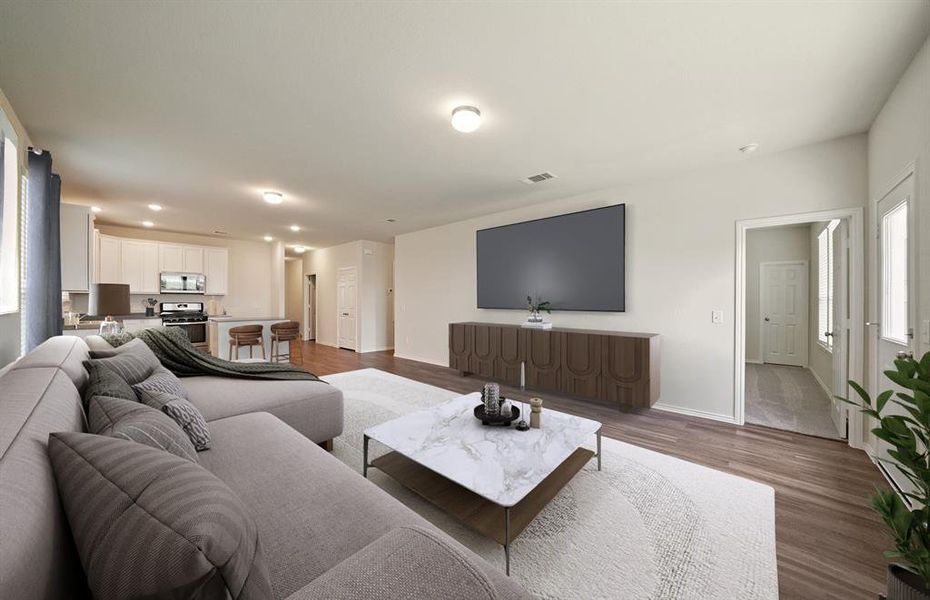 *Virtual Representation - Open concept throughout main living areas *Virtual Representation - Open concept throughout main living areas