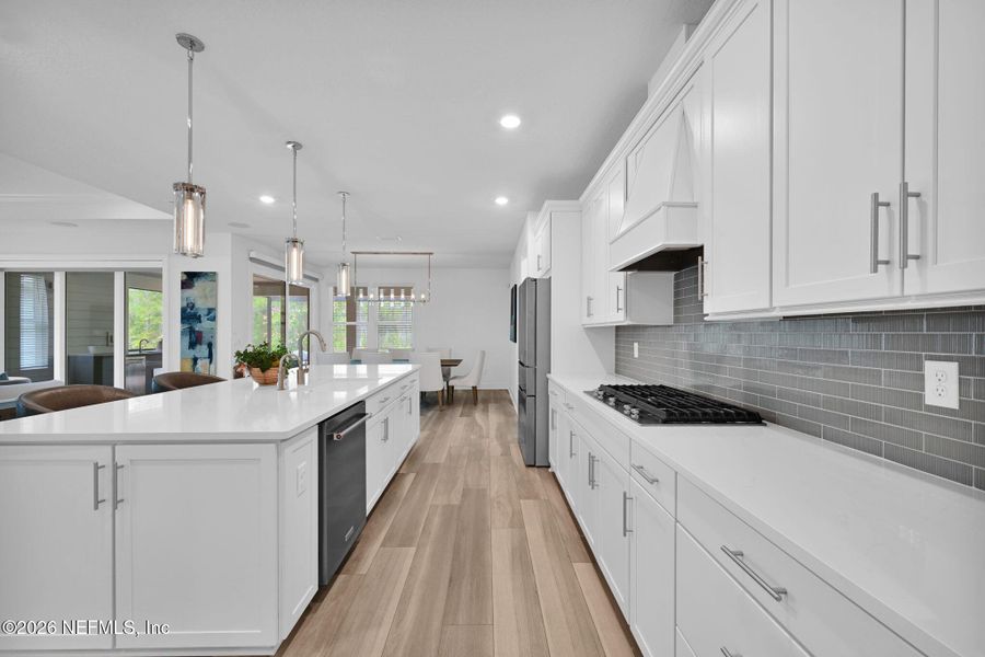 Furnished interior view inside a new home in , Jacksonville (Image 34).