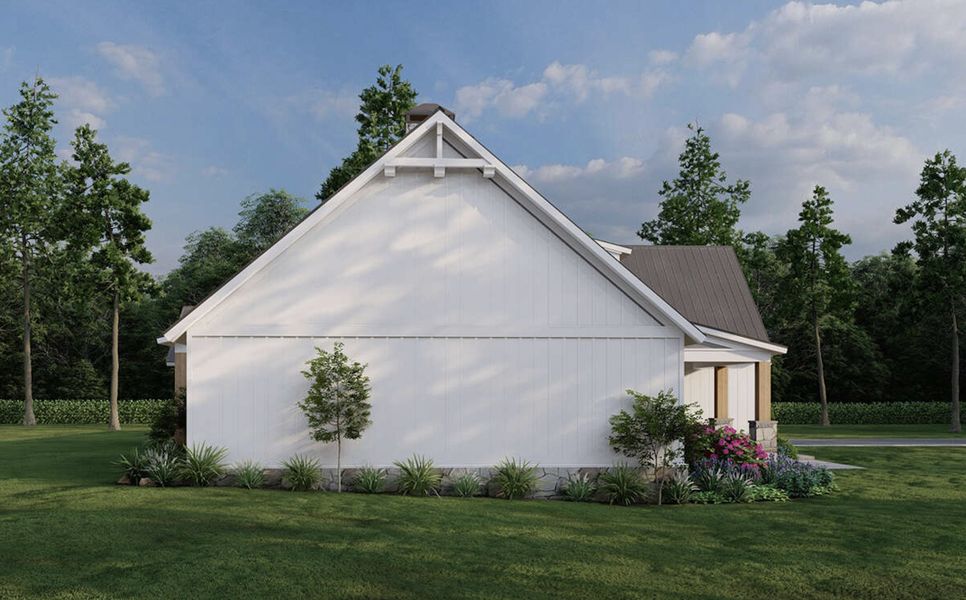 Representative exterior photo of a completed home built from the Sable by Zeal Home Builders in Oak Water Ranch, Granbury, TX (Image 15).