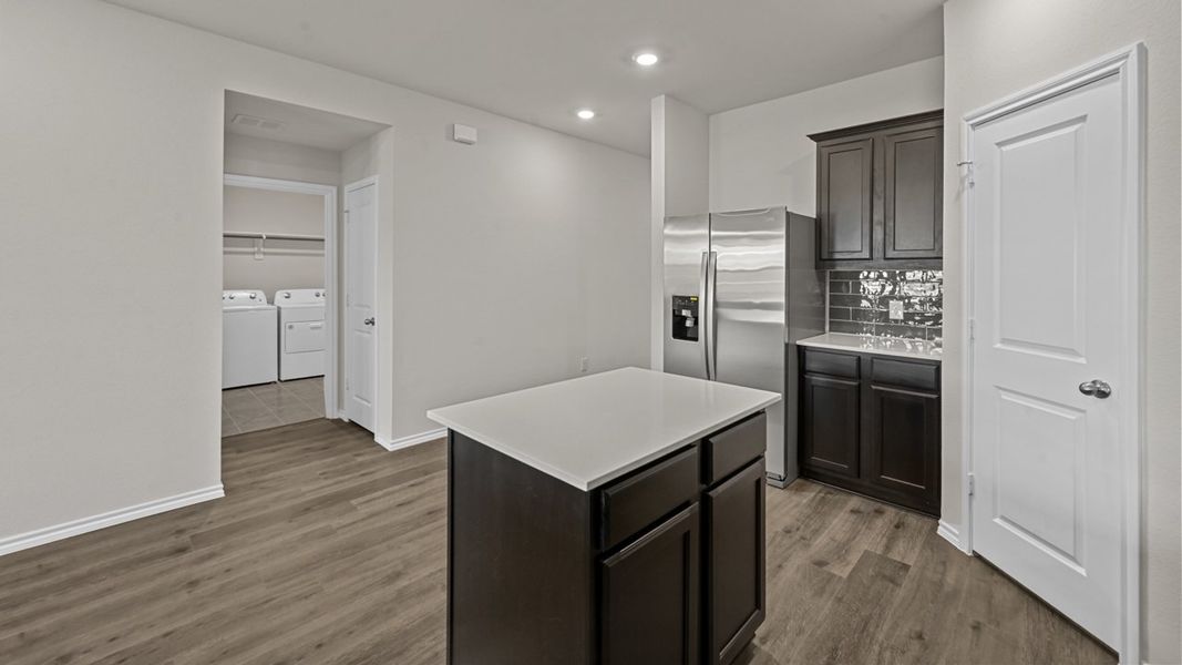 Furnished interior view inside a new home in Valor Farms, Royse City (Image 9).