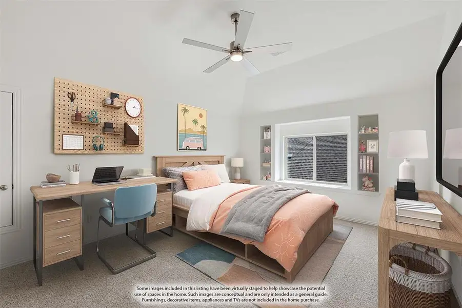 Furnished interior view inside a new home in Hunters Ridge, Crowley (Image 9). Furnished interior view inside a new home in Hunters Ridge, Crowley (Image 9).