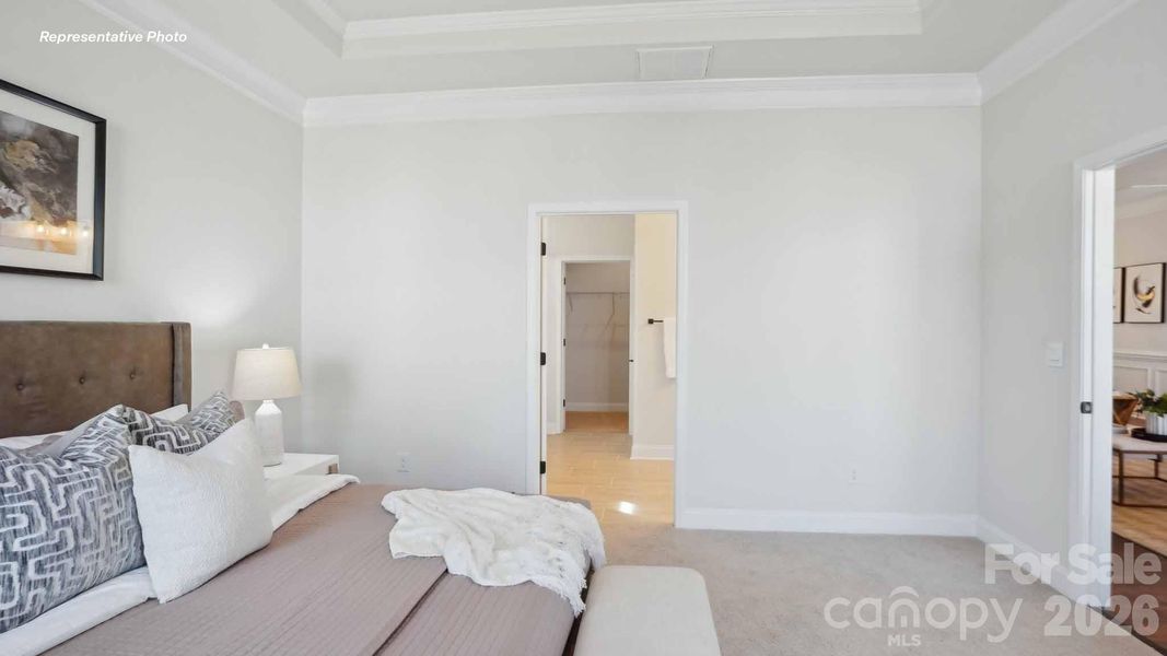 Furnished interior view inside a new home in Sanctuary at Southgate, Indian Trail (Image 13). Furnished interior view inside a new home in Sanctuary at Southgate, Indian Trail (Image 13).