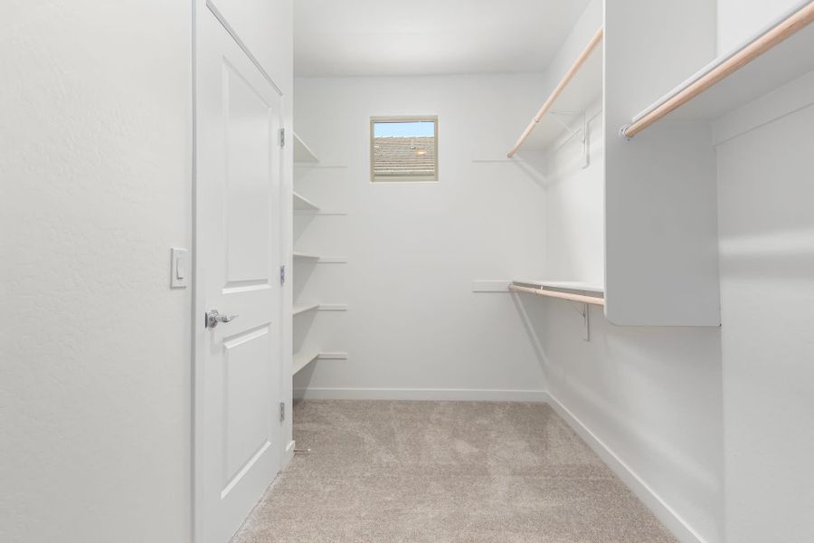 Lot 32 | Primary Walk-in Closet | Falcon | El Cidro | Goodyear, AZ | Landsea Homes