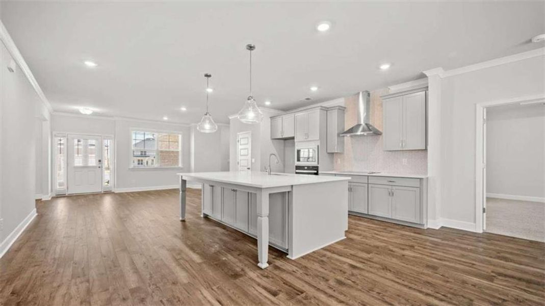 Furnished interior view inside a new home in Evergreen Crossing, Locust Grove (Image 6).