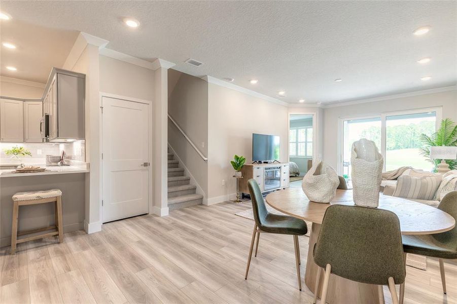Furnished interior view inside a new home in , New Smyrna Beach (Image 33).