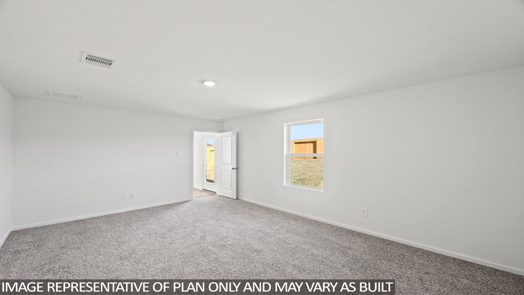 Spacious, unfurnished interior of a new home in Eastern Wells, Jarrell (Image 15).
