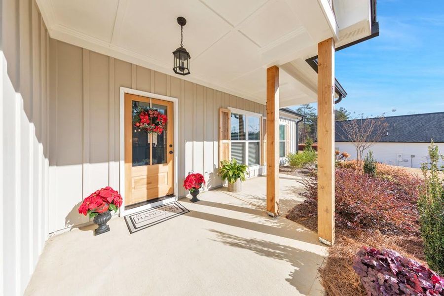 Exterior details and patio area of a home in , Rockmart (Image 26). Exterior details and patio area of a home in , Rockmart (Image 26).