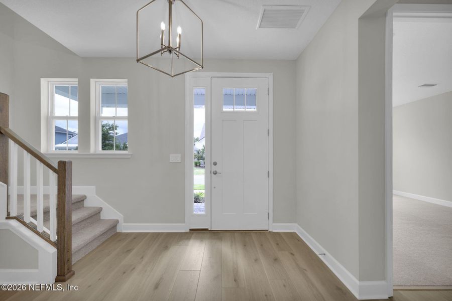 Spacious, unfurnished interior of a new home in Seabrook Village at Seabrook, Nocatee (Image 39).
