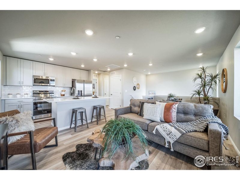 Furnished interior view inside a new home in , Johnstown (Image 24). Furnished interior view inside a new home in , Johnstown (Image 24).