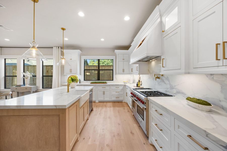 Furnished interior view inside a new home in , Houston (Image 14).