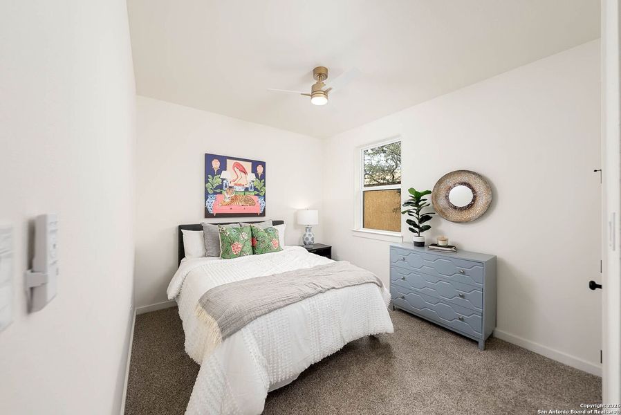 Furnished interior view inside a new home in , San Antonio (Image 9).