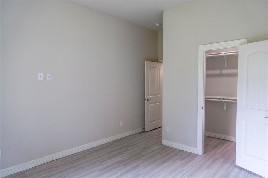 Third bedroom with walk in closet