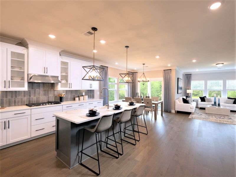 Furnished interior view inside a new home in Carlton Landing, Rockvale (Image 4).